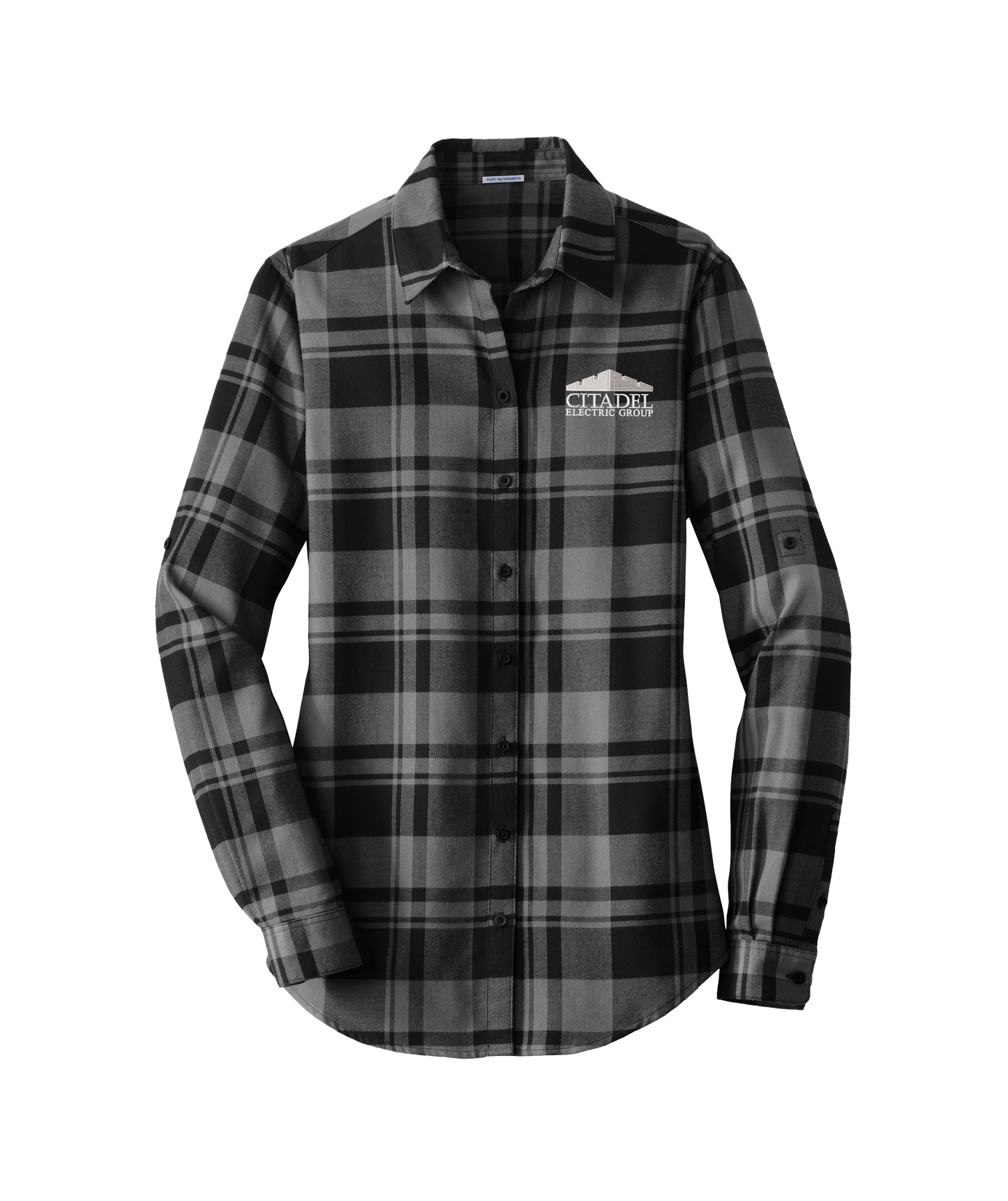 Port Authority® Ladies Plaid Flannel Tunic