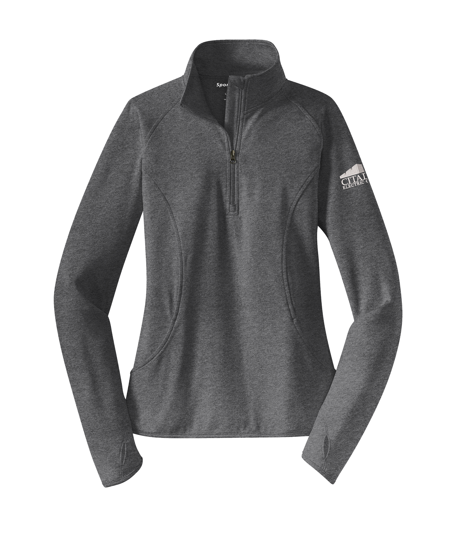 Sport-Tek® Ladies Sport-Wick® Stretch 1/4-Zip Pullover