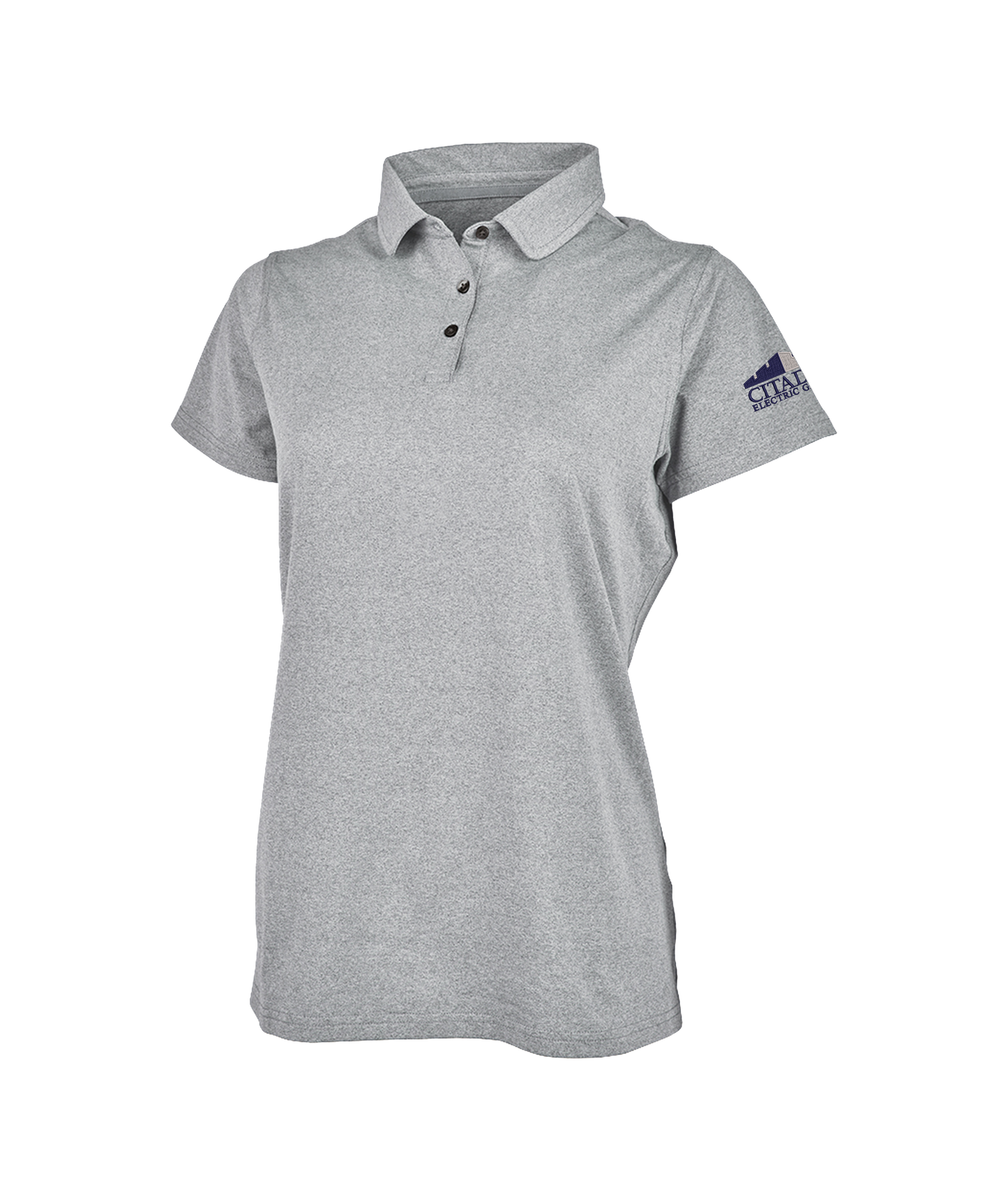 Charles River Women's Heathered Eco-Logic Stretch Polo