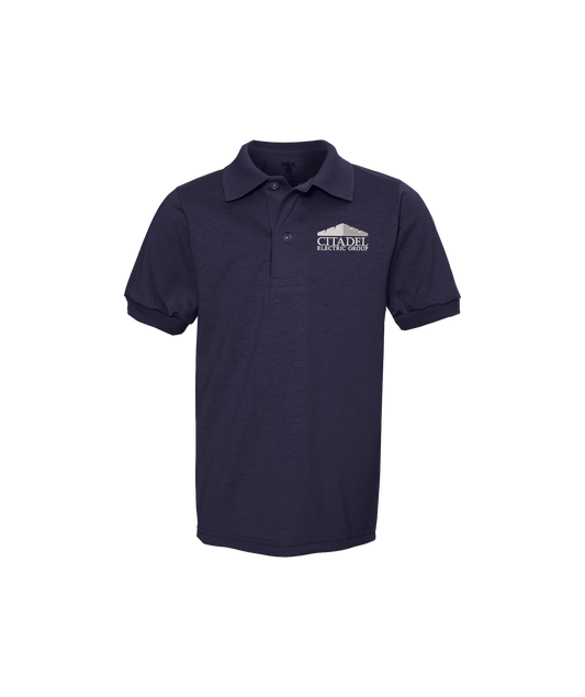 JERZEES SpotShield™ Youth 50/50 Polo