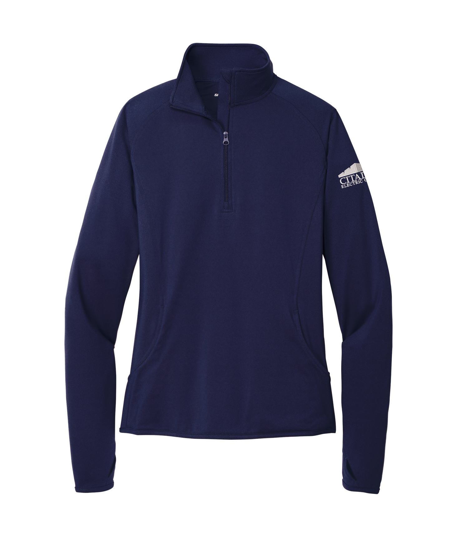 Sport-Tek® Ladies Sport-Wick® Stretch 1/4-Zip Pullover