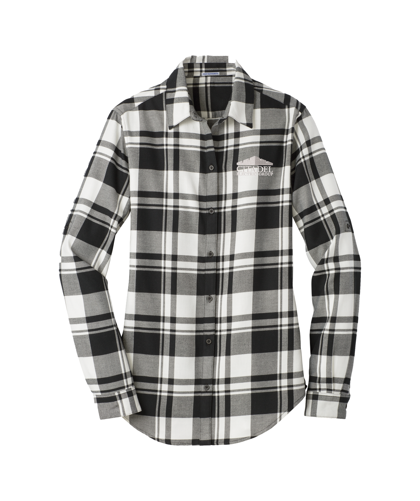 Port Authority® Ladies Plaid Flannel Tunic