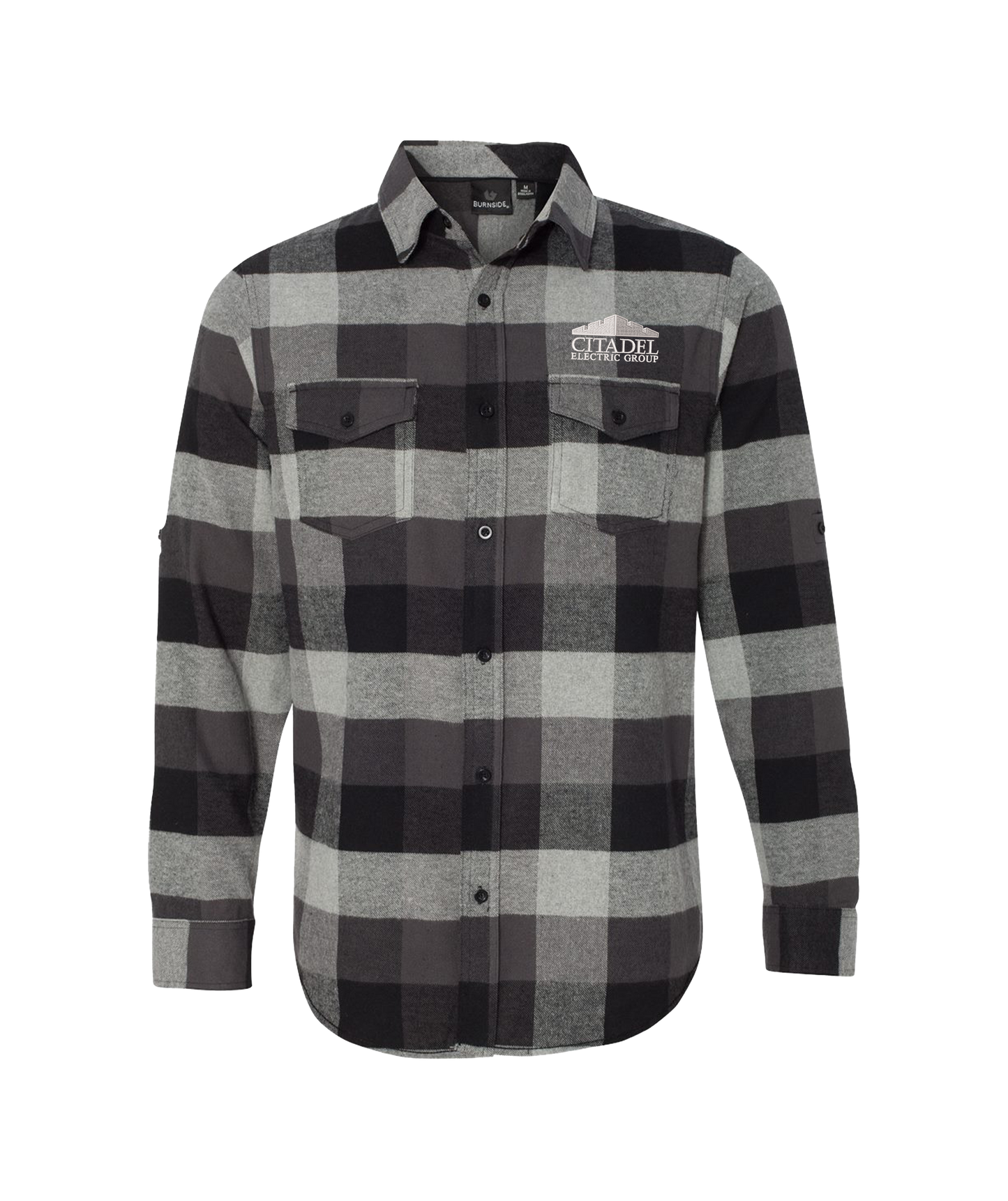 Yarn-Dyed Long Sleeve Flannel Shirt