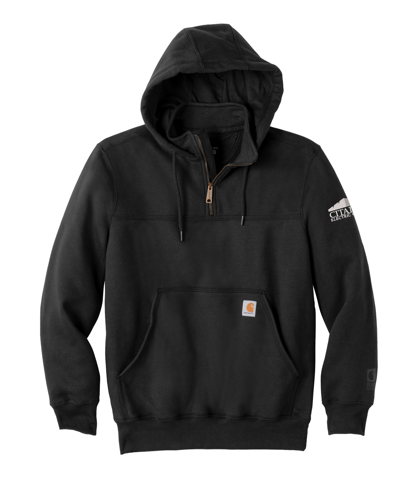 Carhartt ® Rain Defender ® Paxton Heavyweight Hooded Zip Mock Sweatshirt