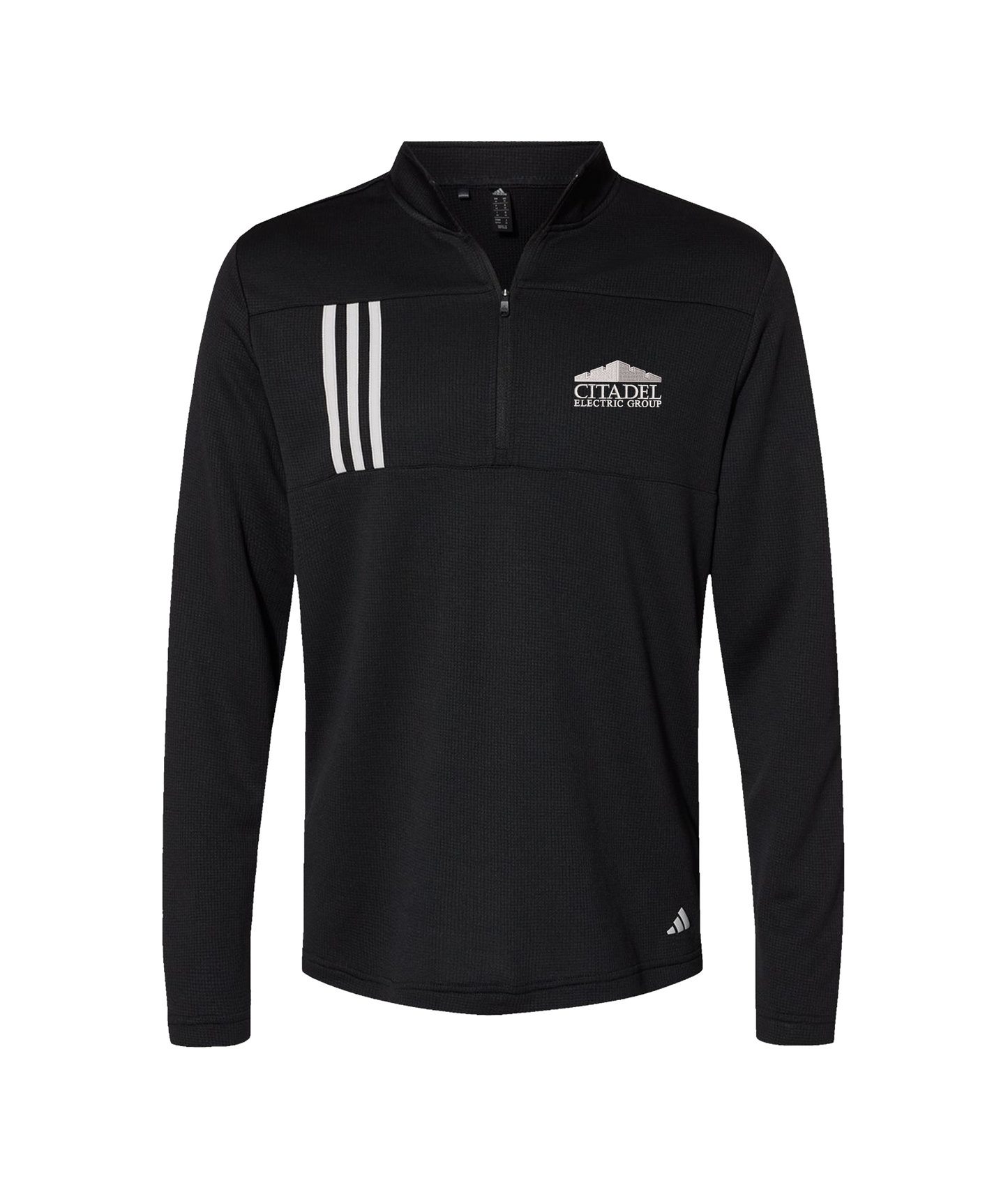 Adidas 3-Stripes Double Knit Quarter-Zip Pullover – Citadel Electric ...