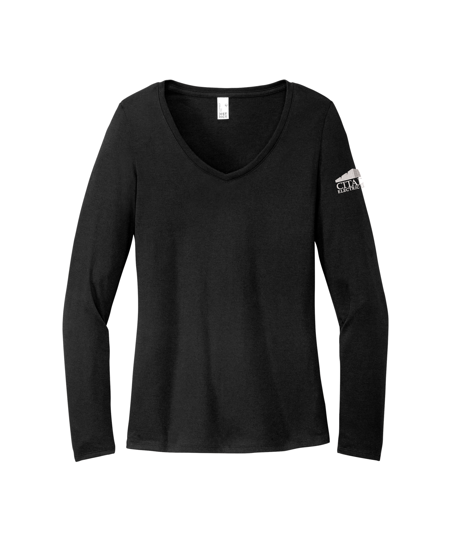 District® Women’s Perfect Tri® Long Sleeve V-Neck Tee