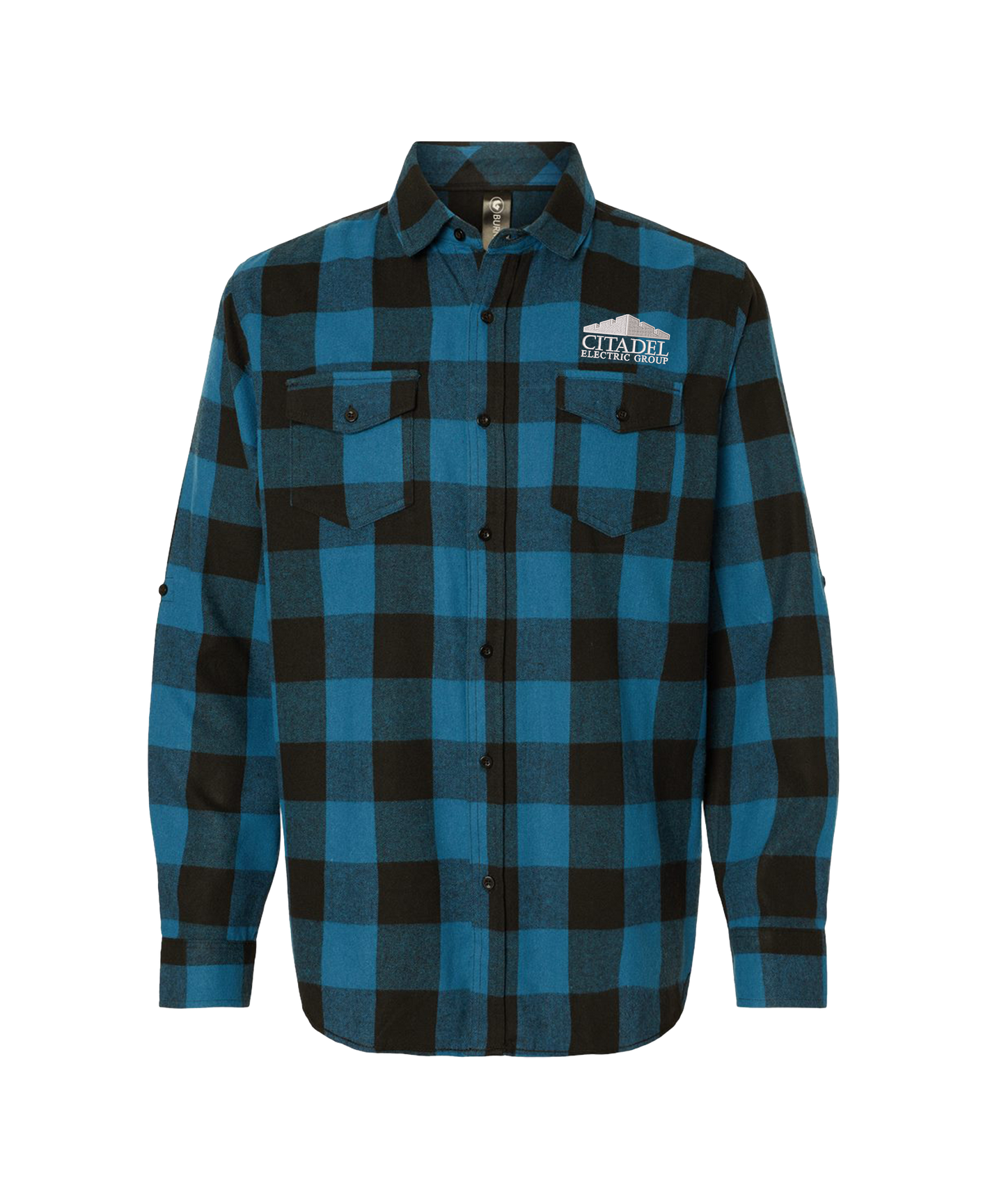 Yarn-Dyed Long Sleeve Flannel Shirt