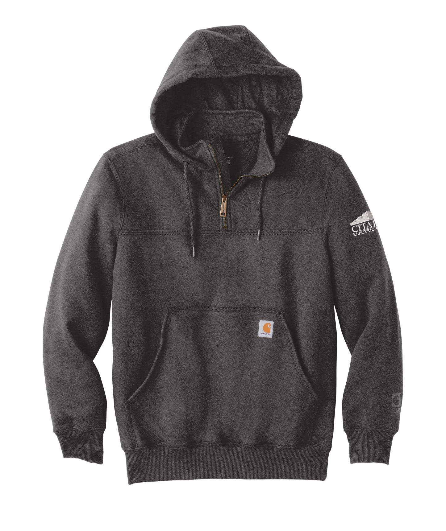 Carhartt ® Rain Defender ® Paxton Heavyweight Hooded Zip Mock Sweatshirt