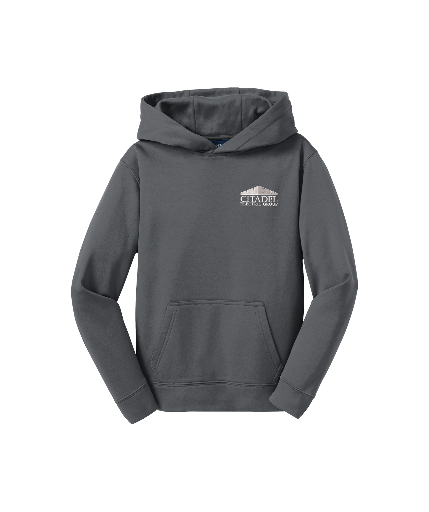 Sport-Tek® Youth Sport-Wick® Fleece Hooded Pullover