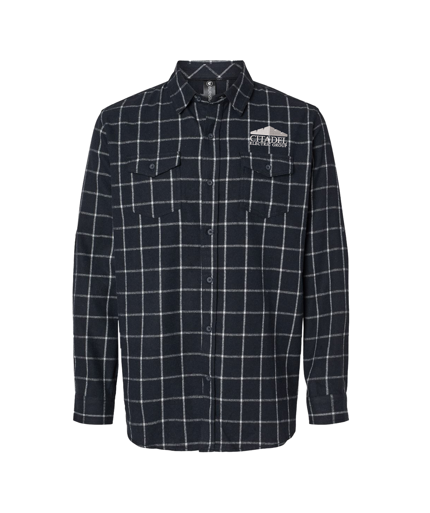 Yarn-Dyed Long Sleeve Flannel Shirt