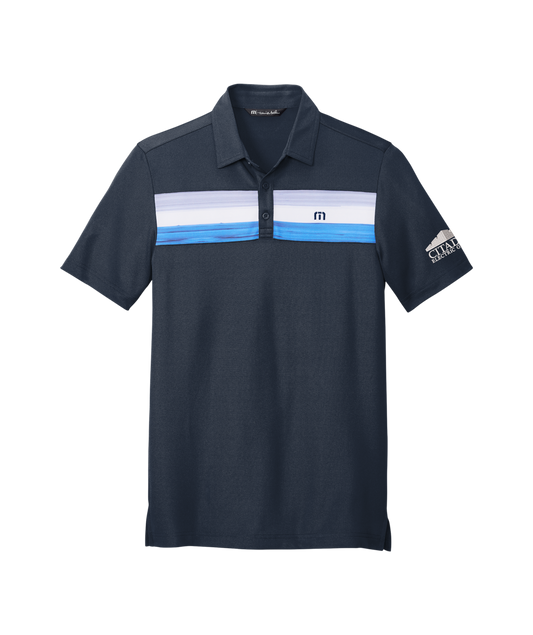 TravisMathew Cabana Chest Stripe Polo