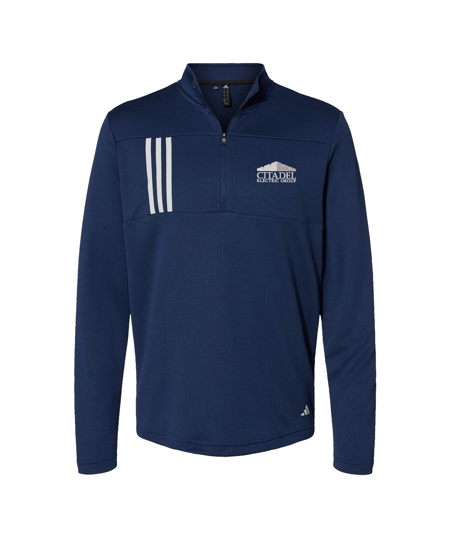 Adidas 3-Stripes Double Knit Quarter-Zip Pullover – Citadel Electric ...