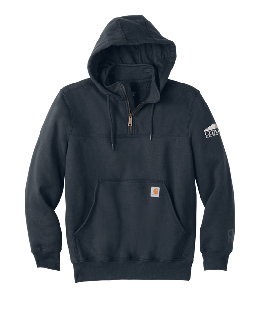 Carhartt ® Rain Defender ® Paxton Heavyweight Hooded Zip Mock Sweatshirt